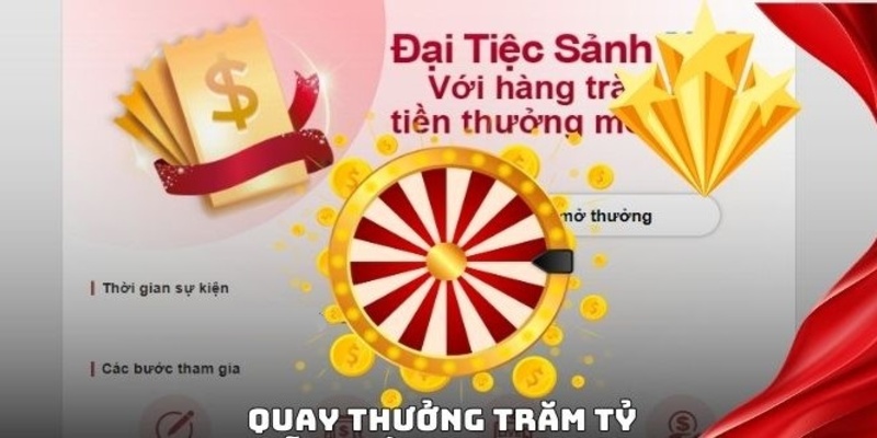 Quay thưởng hàng tuần phần quà cực hấp dẫn